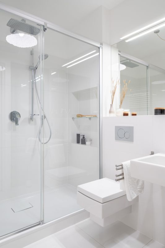 Modern Shower with Fixtures
